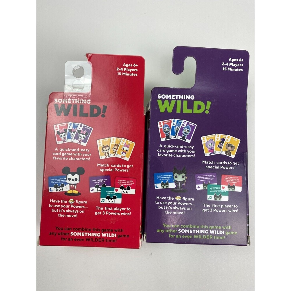 Funko Pop Something Wild Set Disney Mickey & Villains Game NEW - Picture 6 of 8